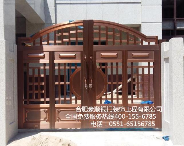 铜门工程案例