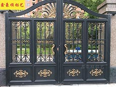 鑫豪顺铝艺大门2017款式系列xhs8001