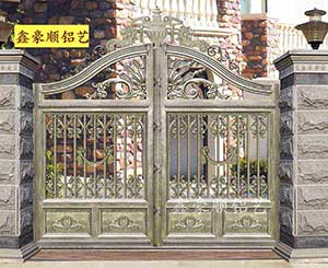 鑫豪顺铝艺大门2017款式系列xhs8006