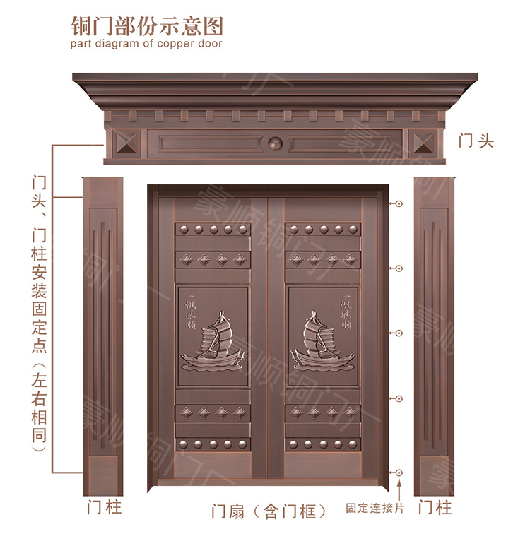 合肥铜门